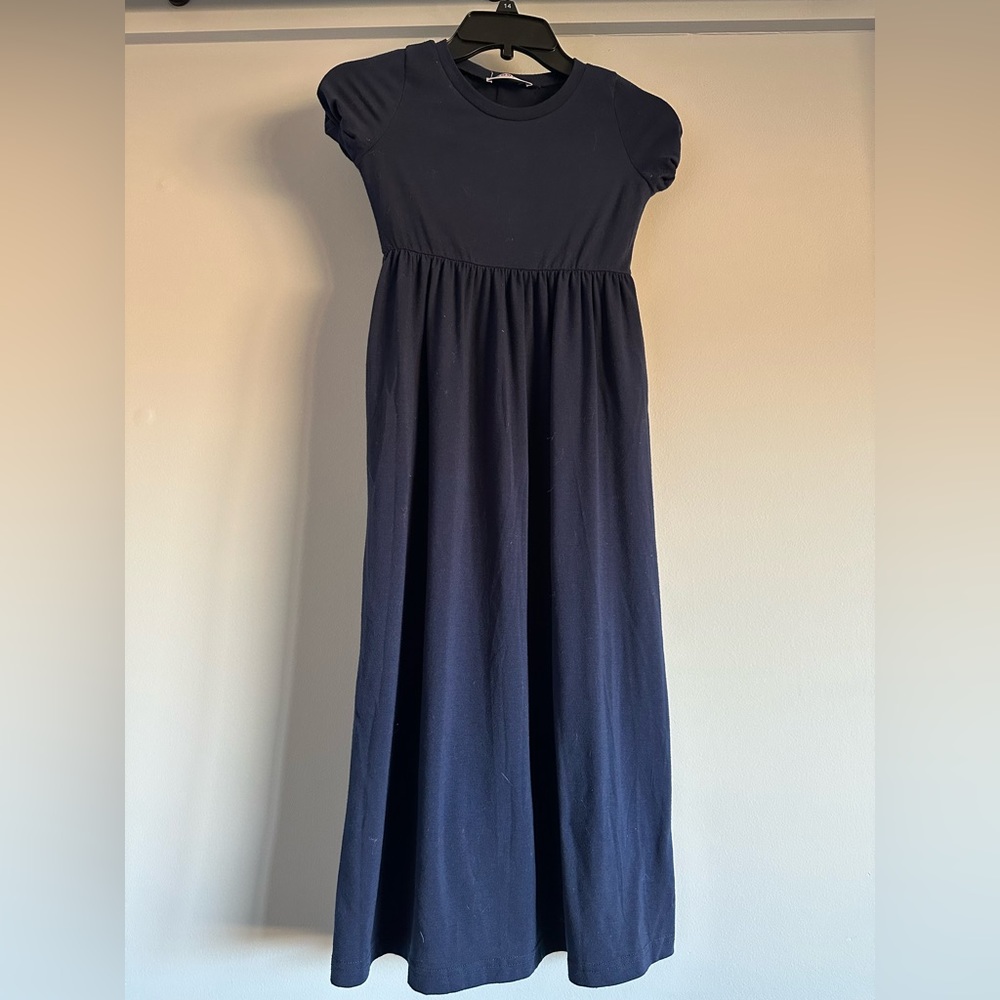 Girls ankle length short sleeve Dress